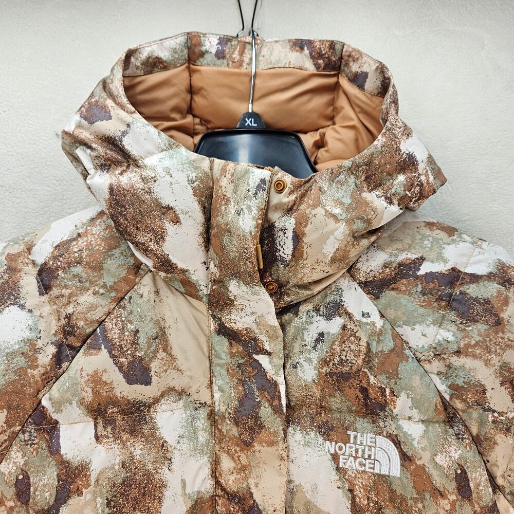 THE NORTH FACE WOMEN'S S HYDRENALITE DOWN JACKET MIDI ALMOND BUTTER NWT - Picture 2 of 6